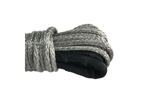 JINLI High Strength 14mm*25m Synthetic Winch Rope with Thimble for Emergency