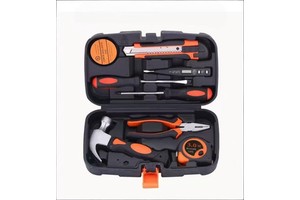 Household Hardware Tool Set - Lithium Battery-powered Electric Tools - Drill Set - Combination Kit - Tool Box