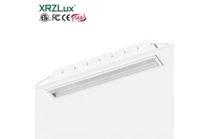 XRZLux 24W Indoor LED Ceiling Lamp Modern Aluminum Polarized Wall Washer Downlight Grille Linear Spotlight for Hotel Living Room