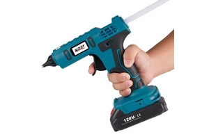 600W Cordless Hot Melt Glue Gun Anti-scald Rechargeable with 10pcs 11mm Glue Sticks Home DIY Repair Tool