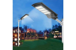 Outdoor Die-cast Aluminum Solar Led Light Outdoor Street Lamp Waterproof Solar Powered Road Led Street Light