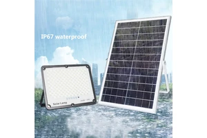 Solar Outdoor Floodlight 100w200w300w500w With Switch White Temperature Can Be Customized Solar Lights