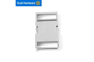 Customized Metal Slide Buckle Side Release Buckle for Bags and Suitcase Hardware Accessories Clasps Strap Buckle for Dog Collar