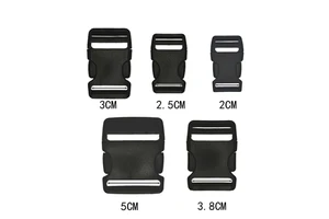 Pet Adjustable Waterproof Plastic Buckle-Strong & Safe Various Sizes (20mm/25mm/30mm/38mm/50mm) for Backpacks & Harnesses