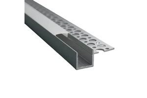 Single Sided Aluminum Groove Line Light NO LED Aluminum Profile Embedded for Office Concealed Installation