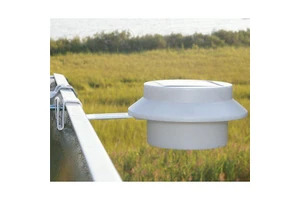 Solar Deck Lights - Outdoor Solar Dock and Driveway Path Lights, Weatherproof With No Wiring Required