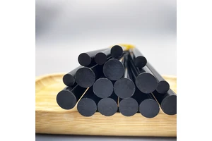 High Viscosity Black Hot Melt Glue Sticks 7mm Craft Heating Glue Gun Tool Adhesive for Various Purposes