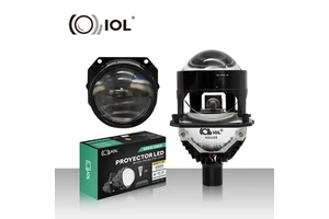 New Design 50/55W Aluminum Big Lens Reflective Single Cup 2.5 Inch 5800K 12V IP65 Waterproof Universal Fitment Car Lighting