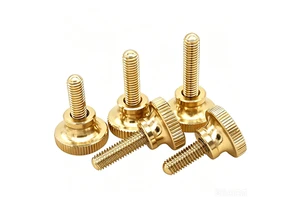 High Quality Brass Knurled Hand Tightening Thumb Screws
