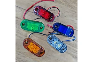 New 12V Multi - Colored LED Side Contour Lights Applicable to Truck Trailer Modification and Car Lighting Needs