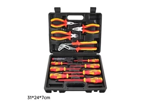 12pcs VDE Insulated Tool Set New Energy Auto Repair Multi-functional Electrician Pliers Screwdriver Strong Magnetic