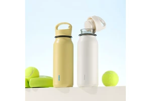 PINKAH Sports 470ml 16oz Double Wall Stainless Steel Vacuum Insulated Water Bottle Tumbler Mug With Filter And Rebound Buckle