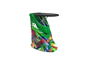 Portable LED Light Pop Trade Show Counter Eye-Catching Promotion Equipment for Trade Shows and Advertising Events