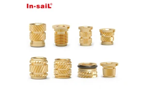 Customization Threaded Brass Castingss Press Fitting for Plumbing Coupling Water Pipe Fitting Joints Tube Parts