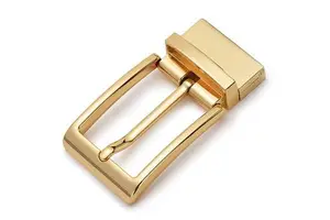 Custom 2022 Hot Sale Products High Quality Reversible Belt Buckle Leather Belt Metal Alloy Pin Buckle For Men