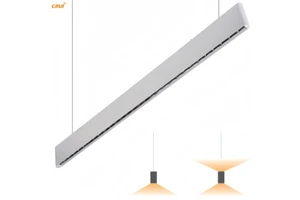 Factory Wholesale Aluminum Slim Linear Pendant LED Light 4100K Modern Simple Luxury for Office Indoor Lighting 5-Year Warranty