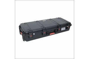 High Quality Low Price 970*413*200mm Long Hard Waterproof Plastic Case With Pick And Pluck Foam Customized Color Logo