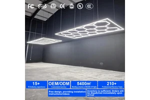 HanYin Ceiling Garage Light Modular Led Hexagon Light for Home Garage and Commercial Systems