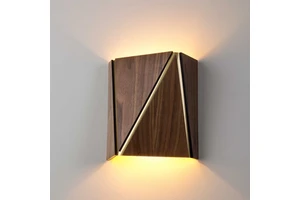 Modern Antique Design Indoor Decoration Wooden Hotel Corridor Wall Lamps