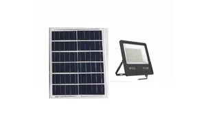 500W Solar LED Flood Light IP65 Aluminum Body Wall Pole and Flood Mounted Solar Powered Lighting