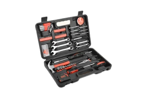 146pc Red Comprehensive Home DIY Hand Tool Kit Set Household Repair Tool Set in a Portable Tool Box OEM ODM Supported