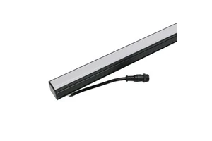 Artnet Control Programmable DMX RGB Pixel Strip Light Linear Contour Aluminum Strip Lamp