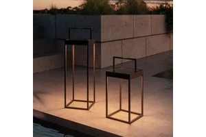 Modern Solar Power LED Lamp Portable 4W Solar Lantern Lights Indoor&Outdoor Decorative Patio Garden Floor Table Lamps