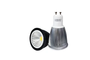 Gu10 Lamp Cup Spotlight Led Car Aluminum Reflective Cob 3w5w7w Wide Pressure 85-265v High Color Rendering Index