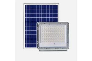 Solar LED Flood Light IP65 Waterproof ABS Material 100W-400W High Power Outdoor Lighting Kit