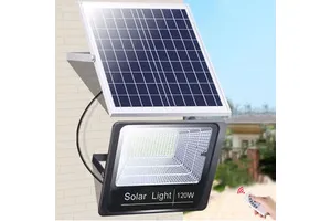 Waterproof Solar Flood Lamp Garden Street Landscape Spotlight 100W Outdoor Solar LED Flood Light With Remote Control