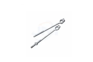 Straight Thimble Eye Rod Thimble Anchor Rod Stay Rod Overhead Line Fittings Hot Dip Galvanized Thimble Eye Straight Bolt