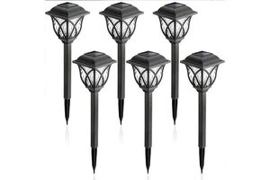 Solar Garden Lamp LED Outdoor Solar-Powered Lighting for Garden, Waterproof & Energy-Efficient Landscape Light for Pathways,