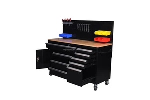 Tool Cabinet Tool Box Set Heavy Duty Workbench Metal Tool Cabinet Roller Cabinet Tool Chest Tool Cabinet with Pegboard