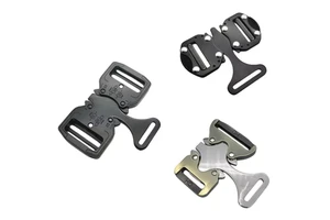 Wholesale High Quality Metal Side Release Buckle Tactical Belt Webbing Buckle Double-Plug Tactical Buckle