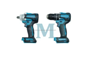 Kit de herramientas eléctricas inalambricas Llave Impacto Taladro 18V Bateria Li-ion para Reparacion Automotriz