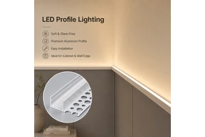 Custom Embedded Recessed LED Aluminum Alloy Linear Light Channel Cuttable & Weldable for Interior Ceiling Wall Lighting Projects