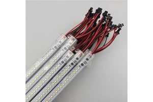 Hot Sale New Design Aluminum Hard LED Strip Light Bar 2835 5730 IP67 Rating with PVC Body Linear Light Cabinet