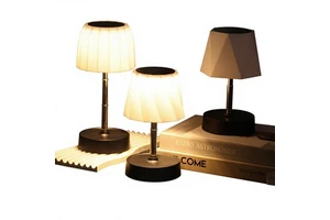 Drop Shipping Nordic Modern Minimalist Style Touch Control Plastic Shade Table Lamp for Living Room Guest Room Bedside Decor