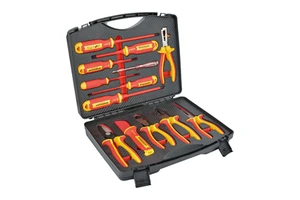1000V VDE Insulated Industrial Grade Carbon Steel Electrician Tool Set End Cutting Pliers Comfortable Soft Grip Plastic Molded