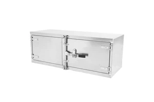 Heavu Duty Customized 48"-18"-18" Side Mount Aluminum Underbody Truck Tool Box With Cam Lock For Semi Flatbed Semi Trailer Truck