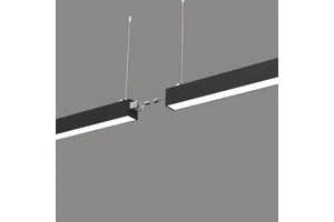 9W+21W Emitting up and Down Indoor LED Linear Pendant Light Beam Angle 120 Degree 900mm Office Ceiling Light 4000k 5000k6000