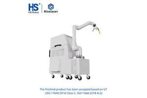 6 Axis Collaborative MIG Welding Robot Mobile Station for Thick Plate up to 300mm ISO UT Approved Cobot Welding Machine