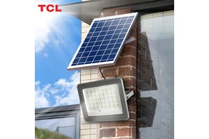 TCL High Quality IP65 Waterproof Garden Solar Floodlight 30W/60W/100W/200W Outdoor Floodlight with ABS Lamp Body
