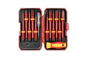 13pcs 1000V Insulated Precision Screwdriver Set Durable Electrician Tool Kit