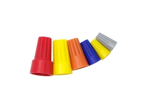 Fast Connector for Rotating Wire Connection P1 P2 P3 P4 P6 Spring Cap Crimp End Terminal AWG24-7 Insulated Screw Terminal