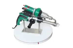 3600W HIKOKI Motor Double Heating System Plastic Hand Held Extrusion Welding Gun Extruder For PP/PE/HDPE