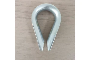 Factory Wholesale Heavy Duty Wire Rope Thimble for Rope Clamp Application