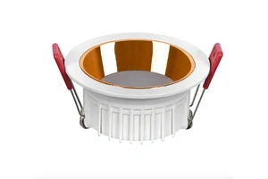 COB 15W LED gold silver white reflector round recessed scoop led downlight 110mm neutral white cct