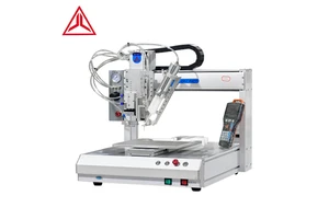 OEM 50ML AB 1/1 2/1 Automatic Glue Dispenser With Suction Nozzle 220V Two Parts Epoxy Resin Glue With Motor Core Component