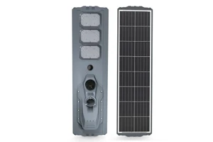 Waterproof Outdoor High Lumen 4G Street Solar Light with CCTV Camera and Radar Sensor All in One Solar Efficiency Street Light